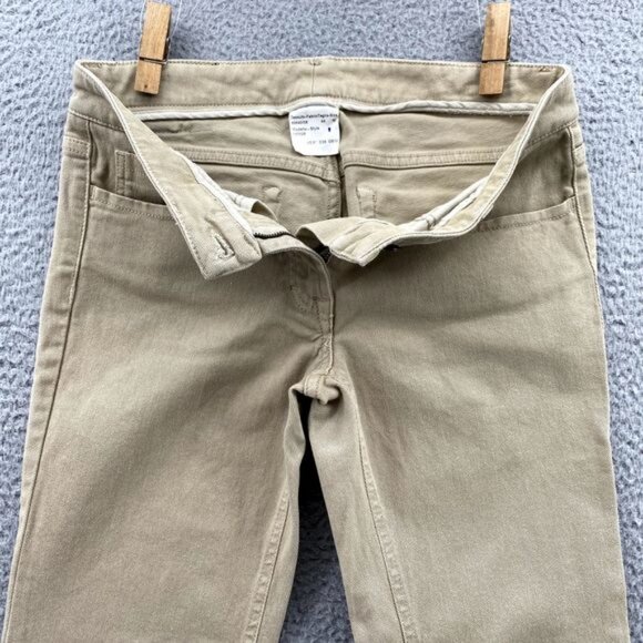 NWOT Brioni Pants Adult 8 Beige Italian Denim Jeans Cotton Stretch Casual Womens - Picture 6 of 13